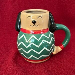 Ugly Christmas Sweater Dog Coffee Mug